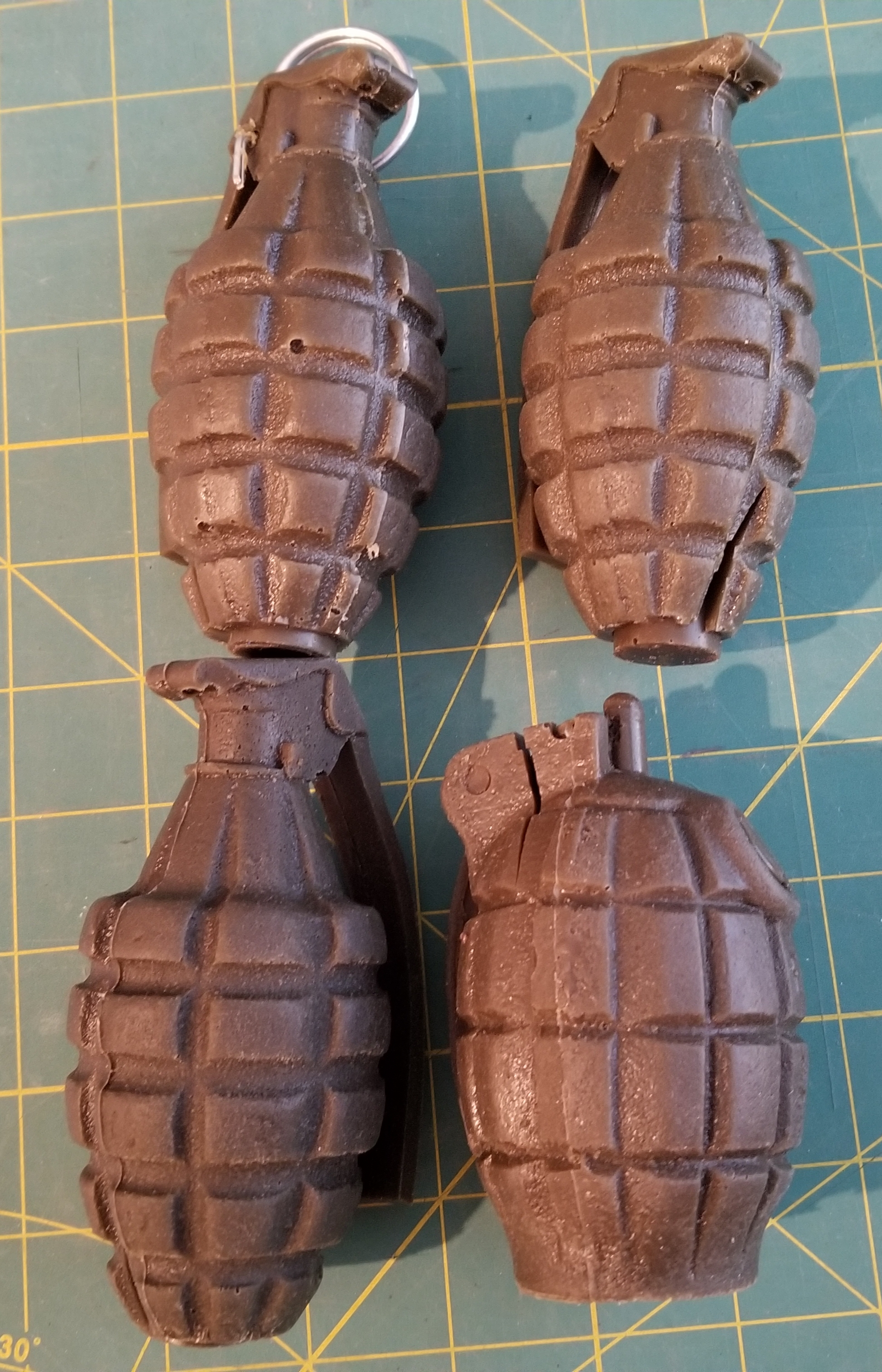 Rubber Frag Grenade Seconds 4 SERVICE OF SUPPLY
