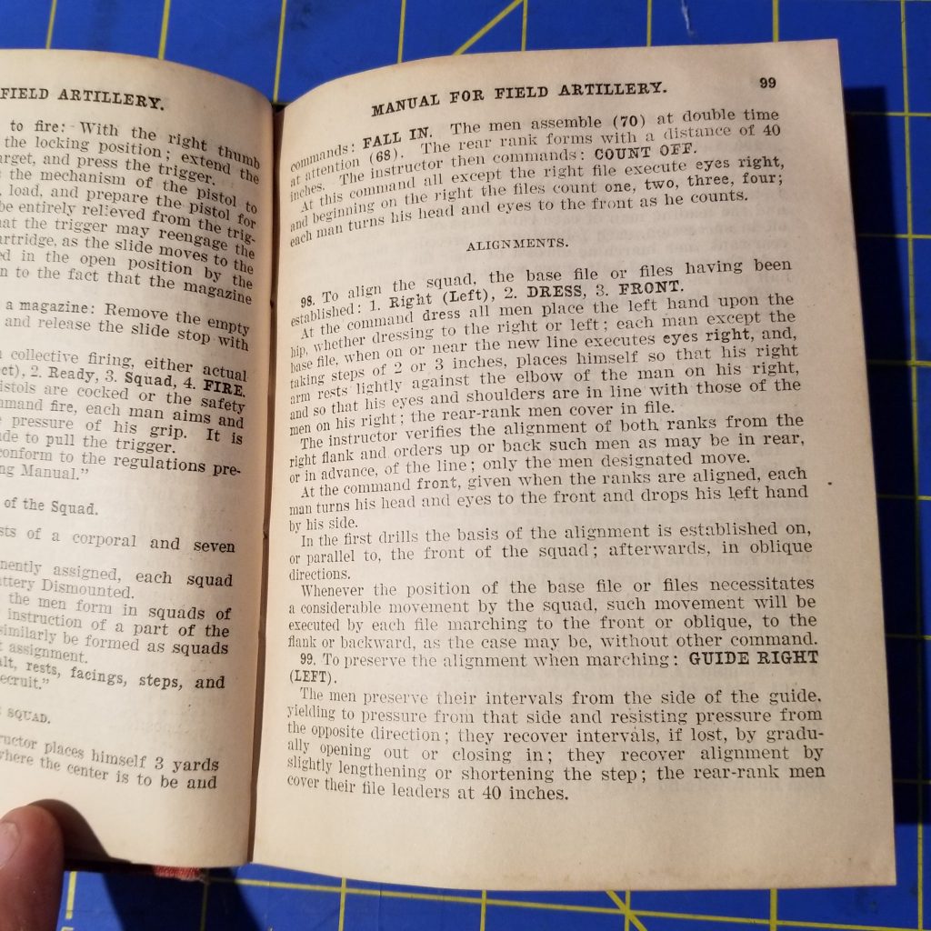 Field Artillery Manual, 1917 SERVICE OF SUPPLY