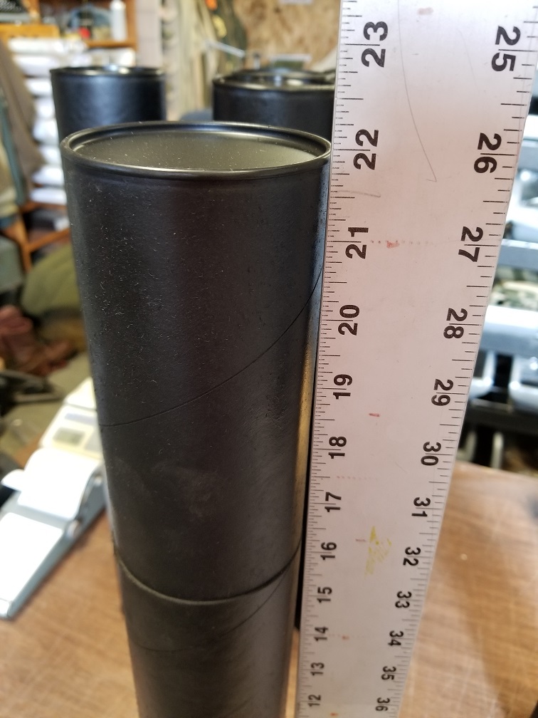 Bazooka Rocket Tube, Reproduction, 22″ SERVICE OF SUPPLY