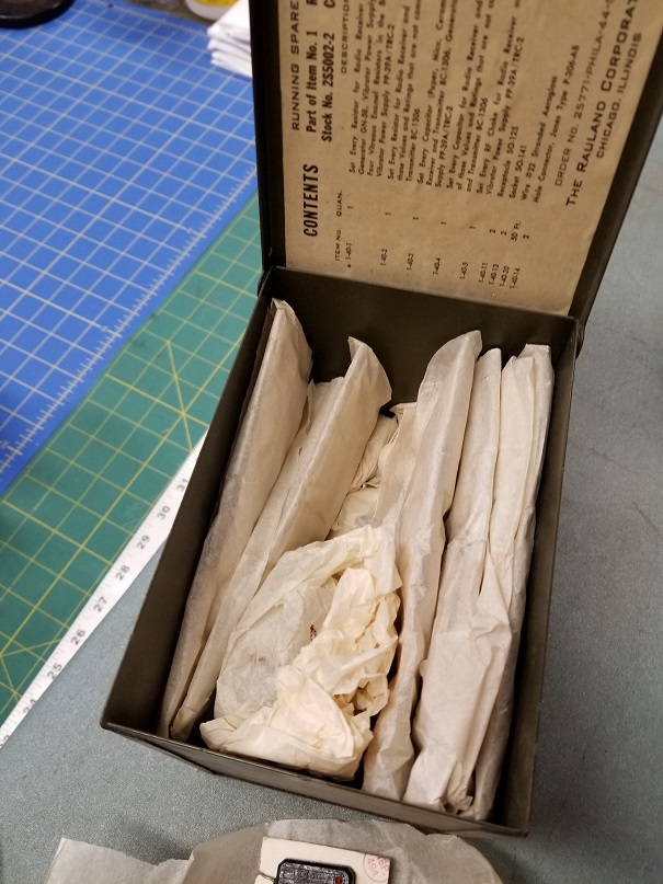 Spare Parts Kit No 1 An Trc 2a Service Of Supply Spare