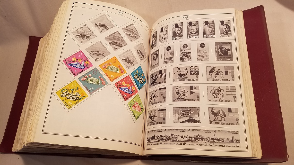 Vintage Stamp Book 1970 SERVICE OF SUPPLY