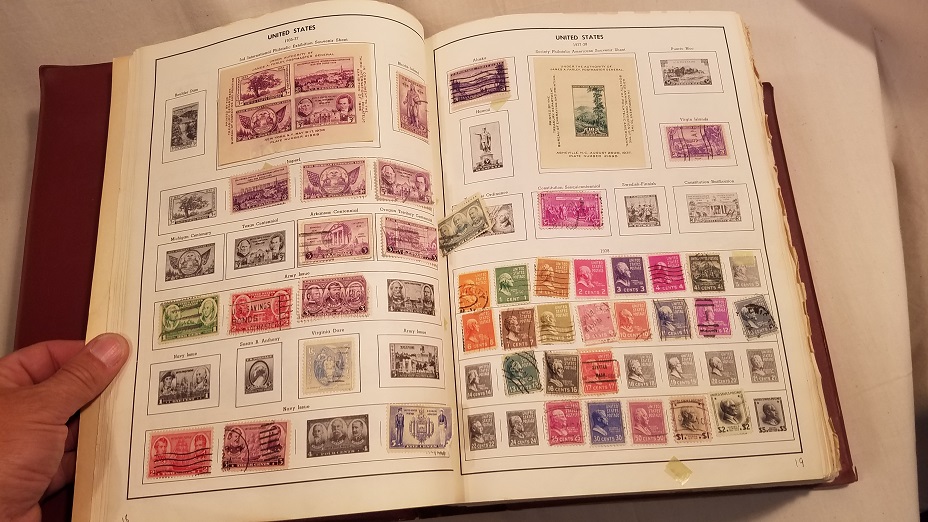 Vintage Stamp Book 1970 SERVICE OF SUPPLY