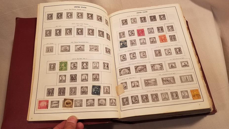Vintage Stamp Book 1970 SERVICE OF SUPPLY