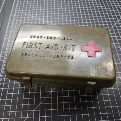 Case, plastic, medical first aid, 1972