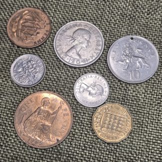 Cool Set of Late-1960s British Coins