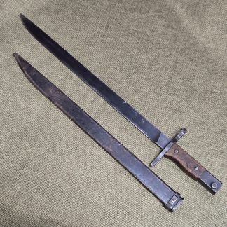 WWII Japanese Type 30 Bayonet – Toyoda/Nagoya Arsenal – Serial #3-81661 with Scabbard