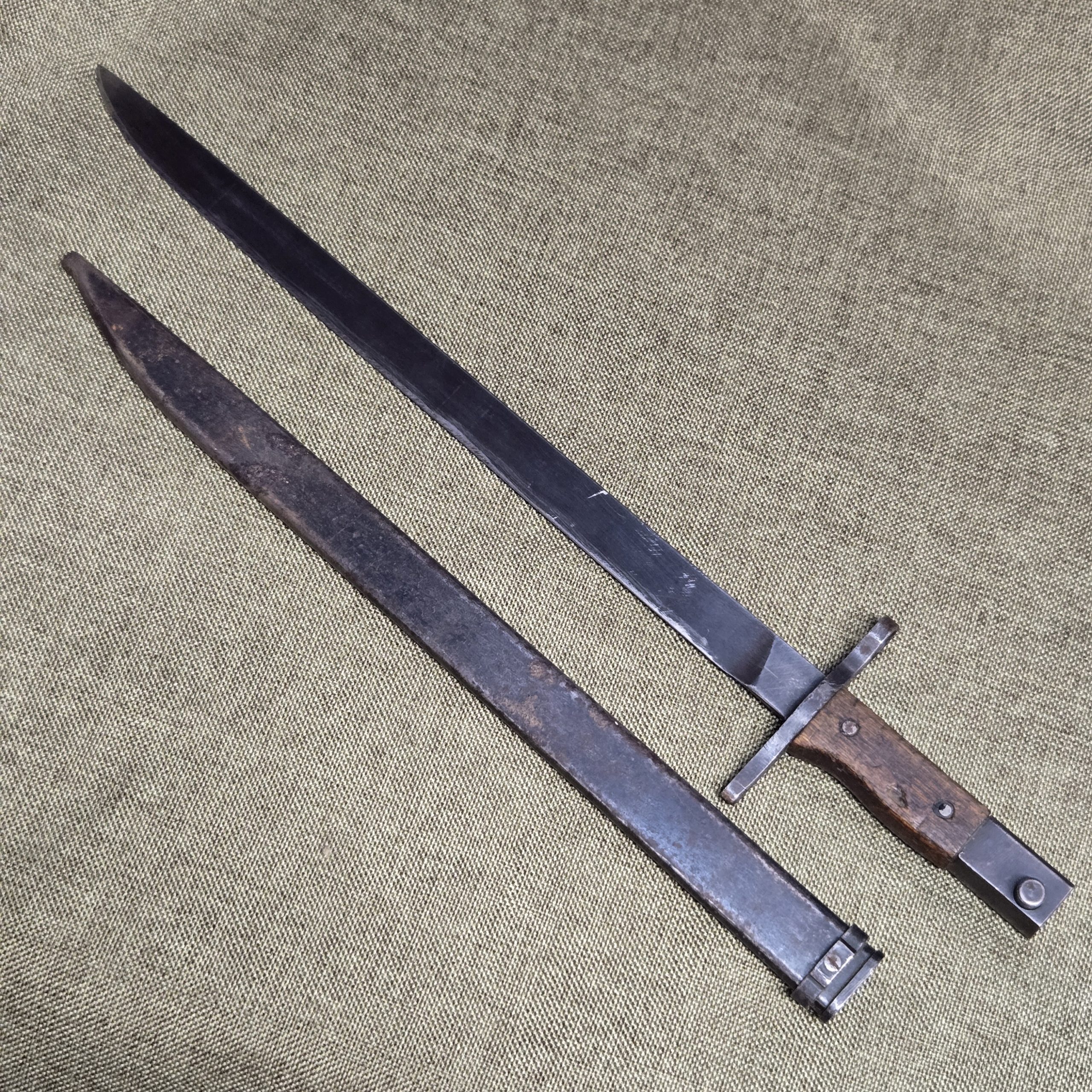 WWII Japanese Type 30 Bayonet – Toyoda/Nagoya Arsenal – Serial #3