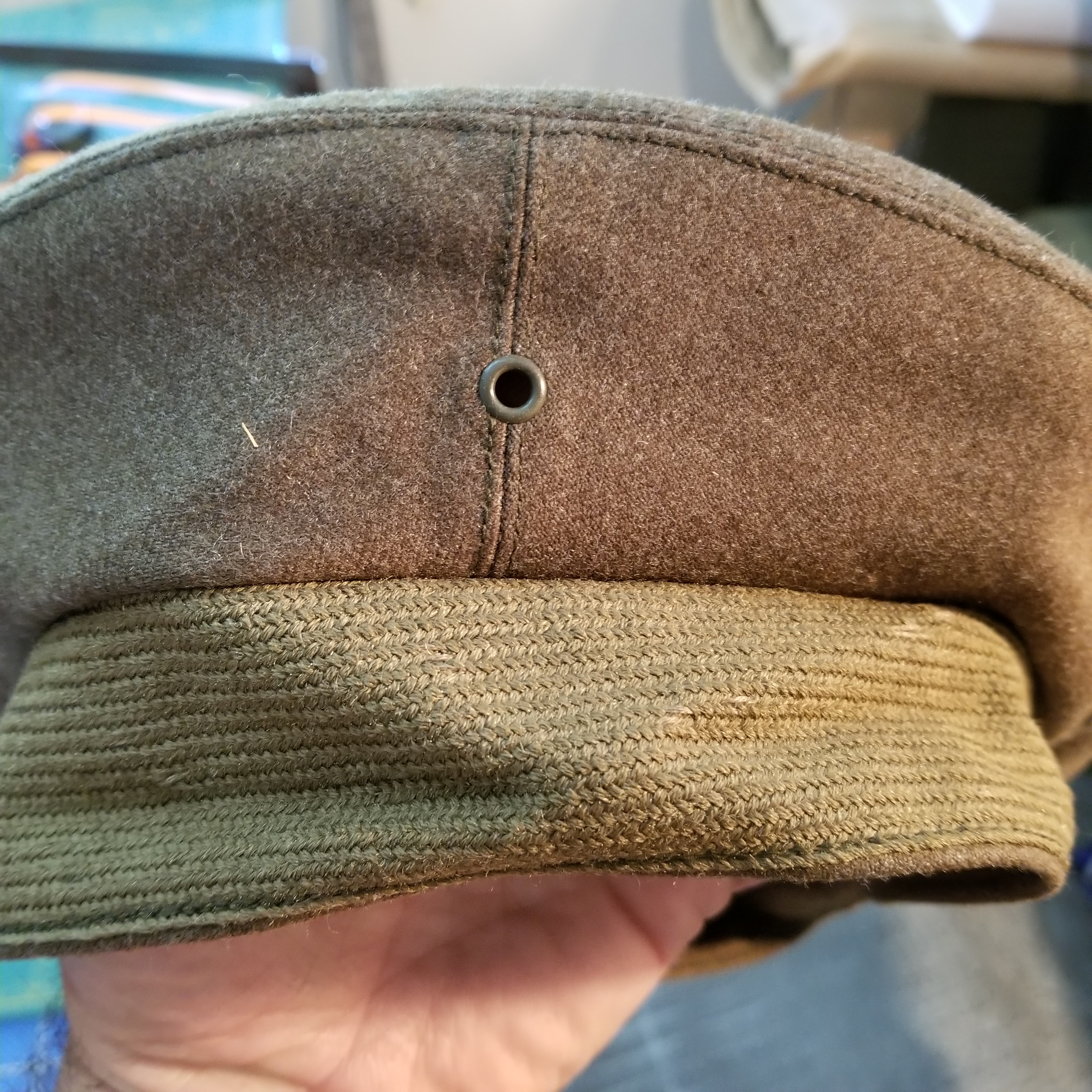 wool army cap