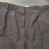 US Navy, Slacks, Women's, Black, Poly-Wool, Size 18T Dated 1994 - Image 3