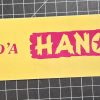 Jane Fonda Bumper Sticker from the Early to Mid 1970s