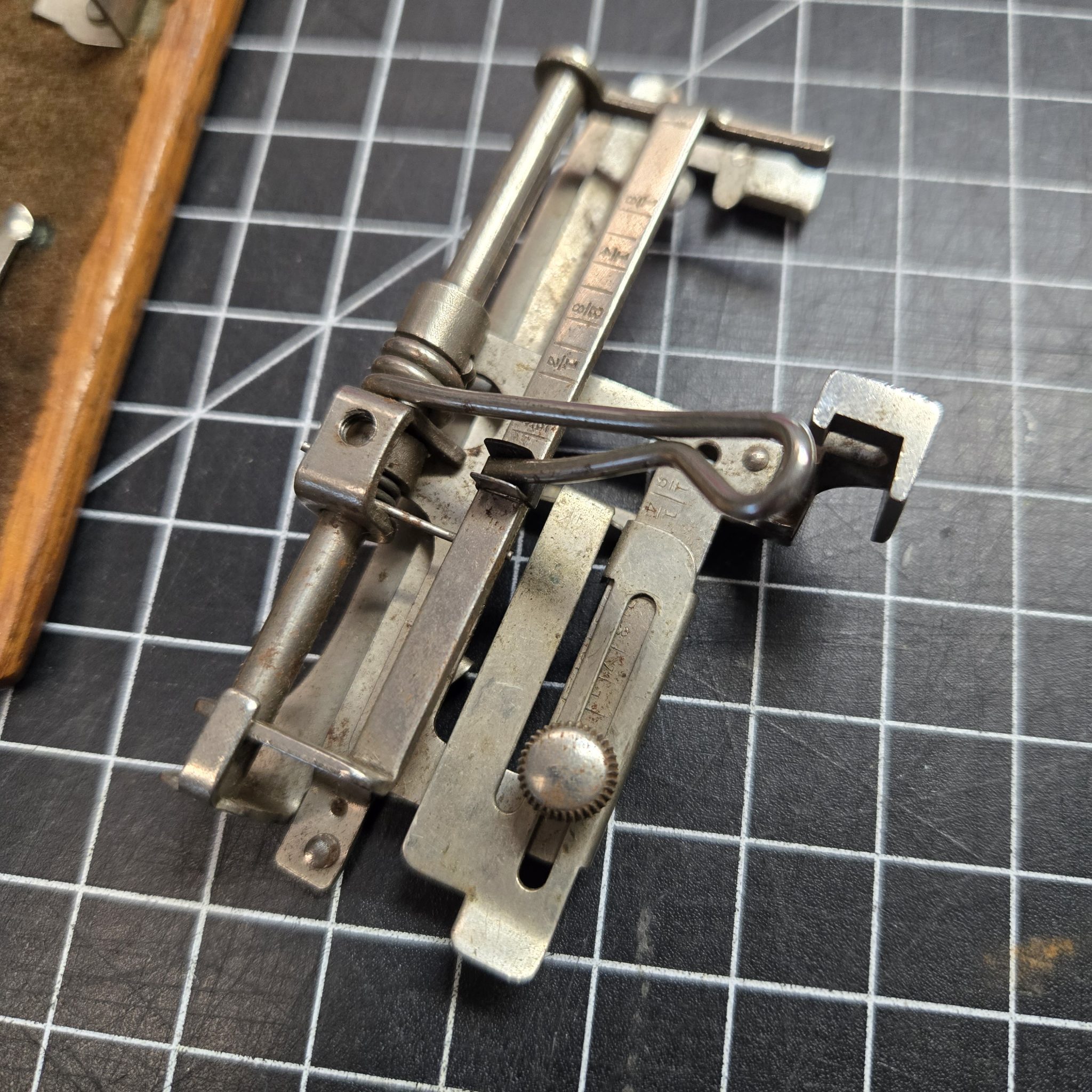 Antique Singer Sewing Machine Attachment Set – Patented 1895 – Complete ...