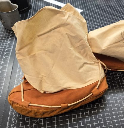 USAF survival kit moccasins, high-top style- Fits Size 10. 1950s-60s - Image 6