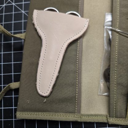 3.5 Inch scissors and leather sheath
