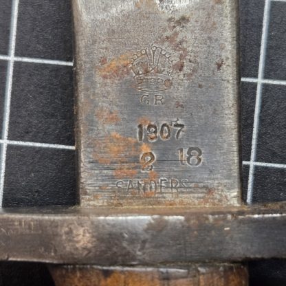 British Pattern 1907 bayonet, manufactured by Sanderson and dated September 1918