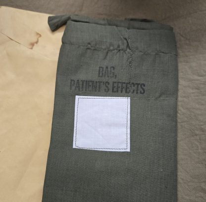 “Bag, Patient’s Effects” Manufactured by Archer Textiles, Inc.