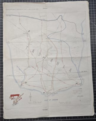 Cold War-era fictitious training map titled Operation Talon