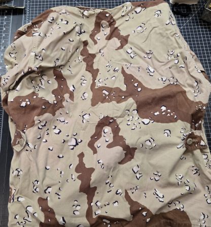 DBDU coat in the 6-color “chocolate chip”. Size XL Regular