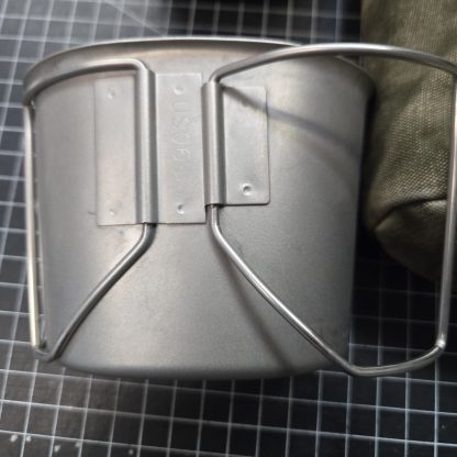 Vietnam Ear Canteen Carrier, Cup, and 1964 Dated Canteen - Image 3