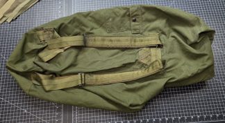 USGI nylon barracks bag with backpack-style straps