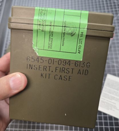 Individual First Aid/Survival Kit, dated June 2008 - Image 6