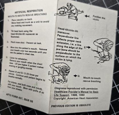Individual First Aid/Survival Kit, dated June 2008 - Image 9