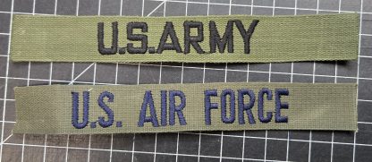 ARMY and AIR FORCE Uniform Tabs