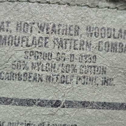 U.S. Army Hot Weather Woodland Camouflage Pattern Combat Coat, ripstop- Large–X Long - Image 4