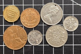 Cool Set of Late-1960s British Coins