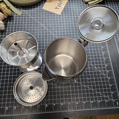 Stainless Steel Stovetop/Campfire Coffee Percolator - Image 2