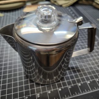Stainless Steel Stovetop/Campfire Coffee Percolator