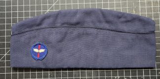 USAF Garrison Cap “Flight Ace” – Vietnam Era, Blue