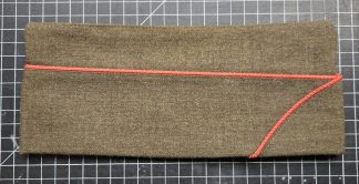 WWII US Army Garrison Cap – Red Piping