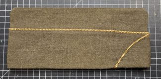 WWII U.S. Army Transportation Corps Garrison Cap – Mint Unissued, Size 7 3/8