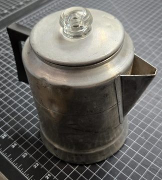 "Comet" Aluminum Coffee Pot - Vintage 9 Cups