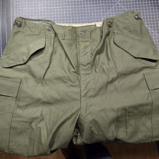Korean War Era U.S. Army Combat Trousers – 1953 Dated – Size X-Large – Unissued Condition