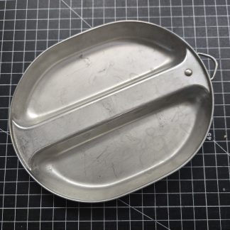 Original Mess Pan Lid, WWII, Stainless Steel, Nice Condition