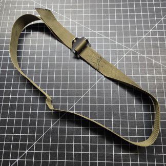 U.S. military web strap, Vietnam era, OD nylon webbing