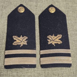 U.S. Navy Staff Corps Lieutenant Junior Grade Shoulder Boards Pair with Bullion Corps Devices