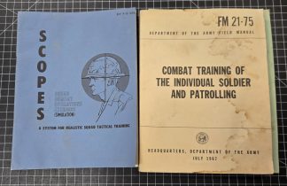 Vietnam War US Army Infantry Combat Training & Patrolling FM 21-75 SCOPES Lot