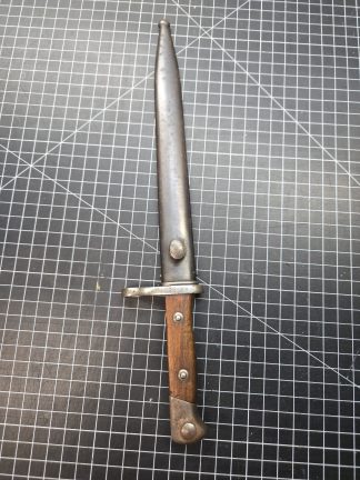 Chilean Model 1895 Mauser Bayonet with Scabbard
